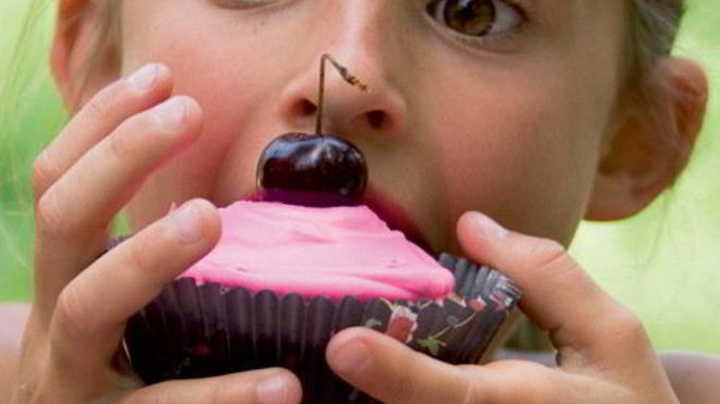 Рецепт Капкейки с черешней