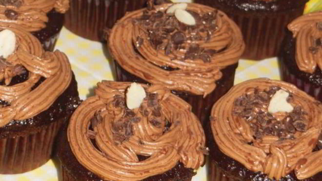 Рецепт Капкейки Сильношоколадные