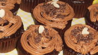 Рецепт Капкейки Сильношоколадные