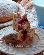 Кекс без яиц и молока