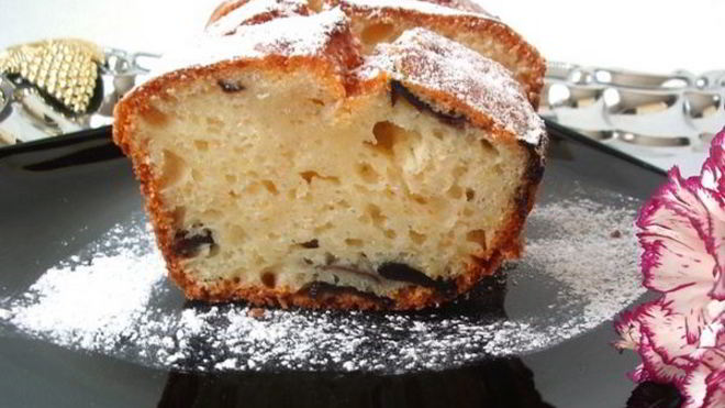 Рецепт Кекс из творога с черносливом