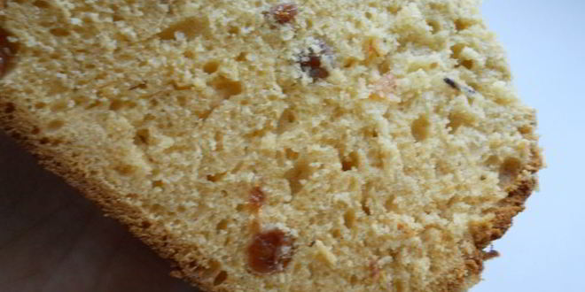 Рецепт кекс-кулич на топленом молоке в хлебопечке