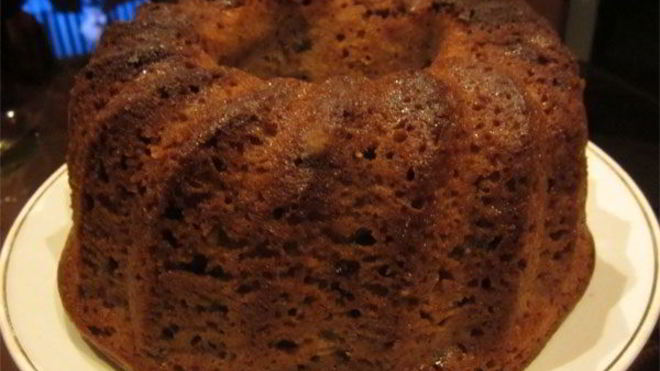 Рецепт Кекс на кефире с вареньем