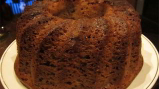 Рецепт Кекс на кефире с вареньем