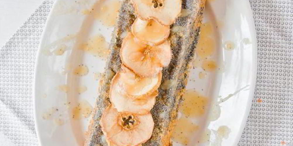 Рецепт кекс с маком и черешней