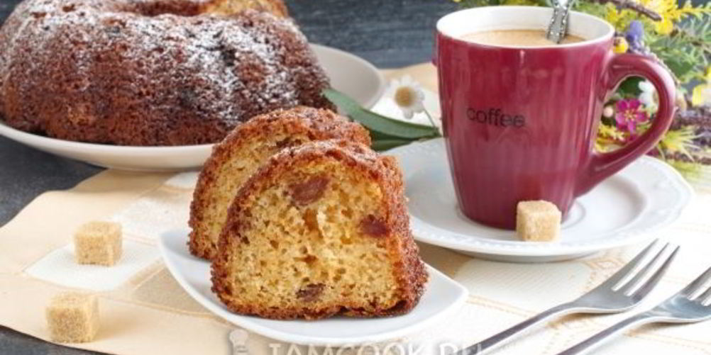 Как приготовить кекс на сметане с изюмом