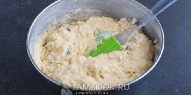 Рецепт кекс на сметане с изюмом