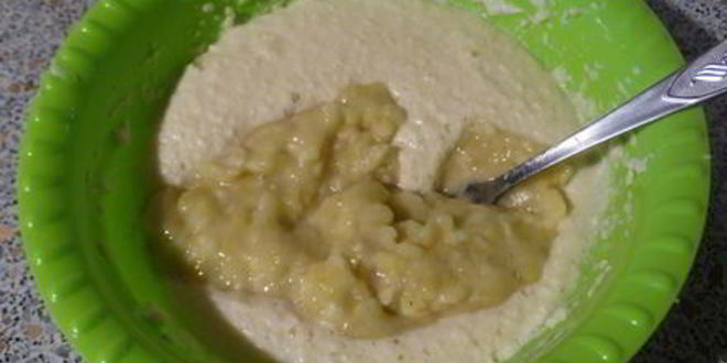 Рецепт кекс овсяно-банановый