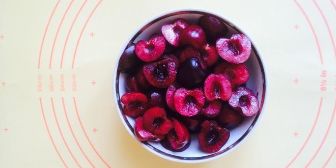 Рецепт кекс с черешней