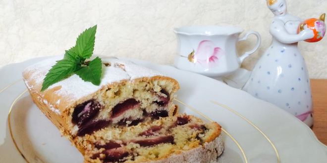 Рецепт кекс с черешней