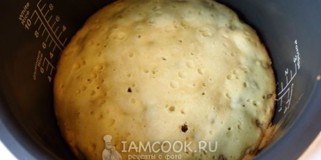 Рецепт кекс с изюмом в мультиварке