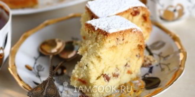 Рецепт кекс с изюмом в мультиварке