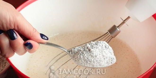 Рецепт кекс с маком и изюмом