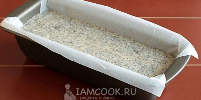 Рецепт кекс с маком и изюмом