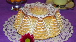 Рецепт Кекса с маково-лимонного начинкой