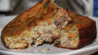 Рецепт Кекс с печенью и овощами