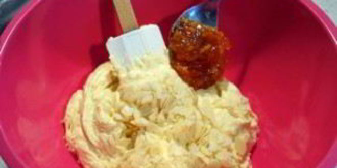 Рецепт кекс с вареньем