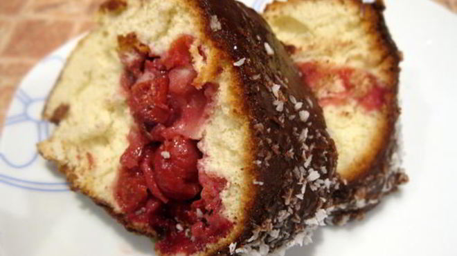 Рецепт Кекс с вишней