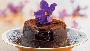 Рецепт Кекс с жидкой сердцевиной