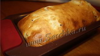 Рецепт Кекс Столичный с изюмом