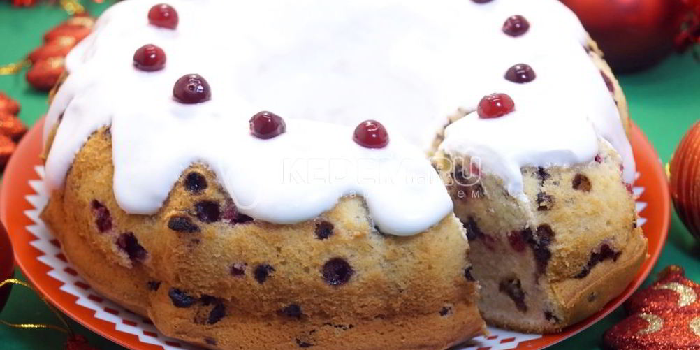 Как приготовить кекс светлое рождество