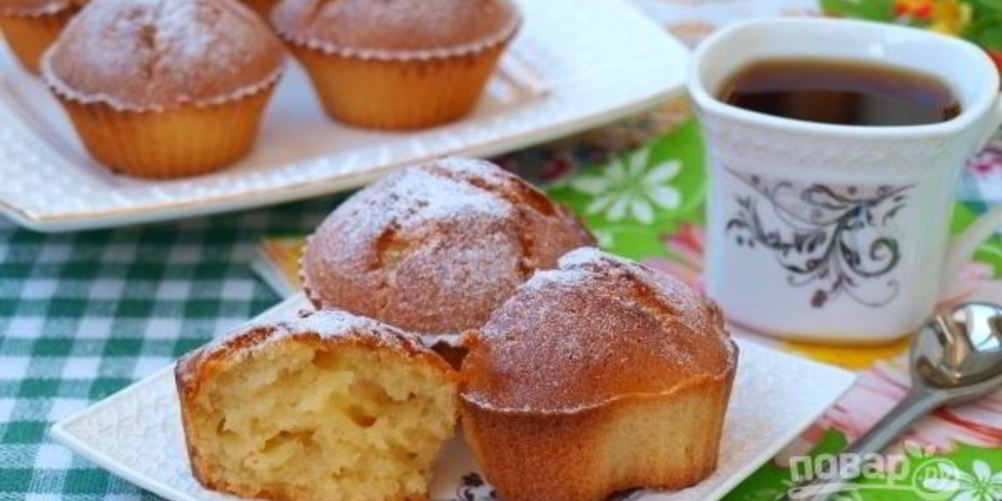 Рецепт кекс на кефире