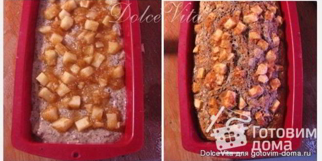 Рецепт кекс яблочный хлеб