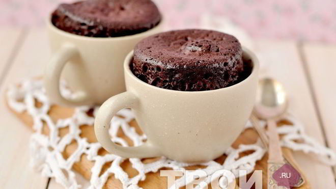 Рецепт Кекс за 5 минут