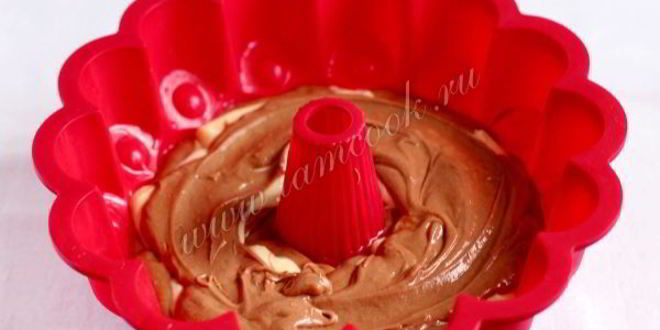 Рецепт кекс зебра на новый лад