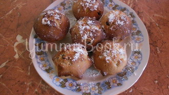 Рецепт Кексики с изюмом