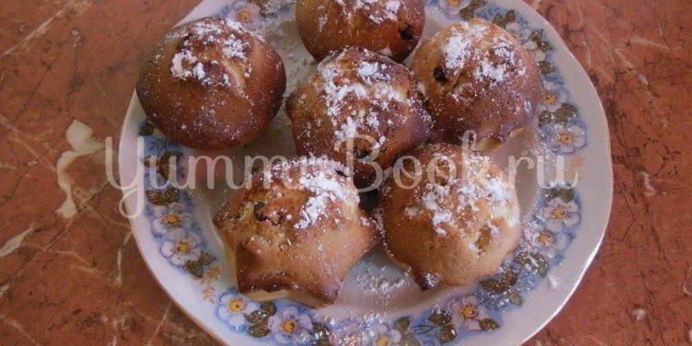 Как приготовить кексики с изюмом