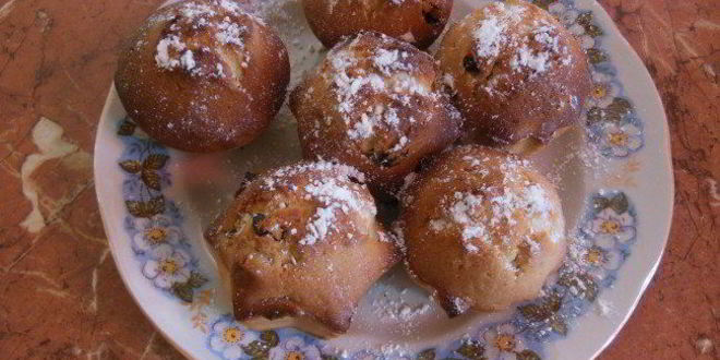 Рецепт кексики с изюмом