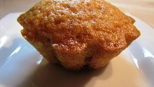 Рецепт Кексы апельсиновые с медом и курагой