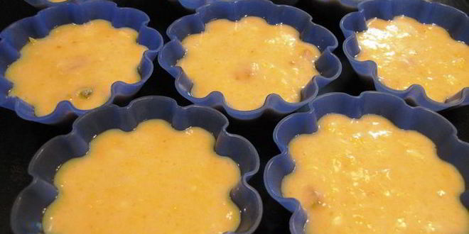 Рецепт кексы апельсиновые с медом и курагой