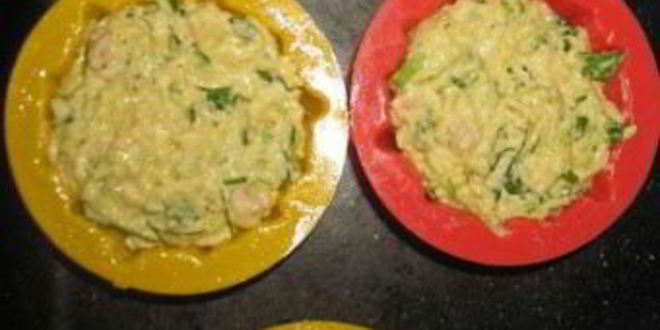 Рецепт кексы из кабачков с колбасой