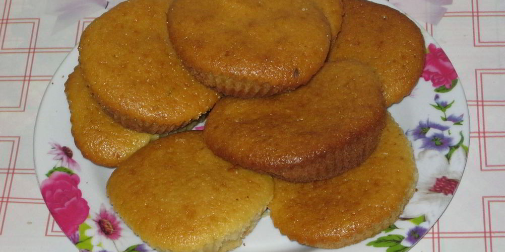 Рецепт кекс с манной крупой и вяленой клюквой