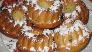 Рецепт Кексы на ряженке