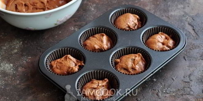 Рецепт кексы с изюмом и шоколадом