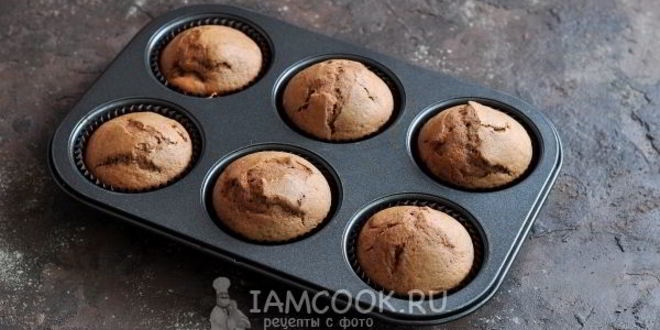 Рецепт кексы с изюмом и шоколадом