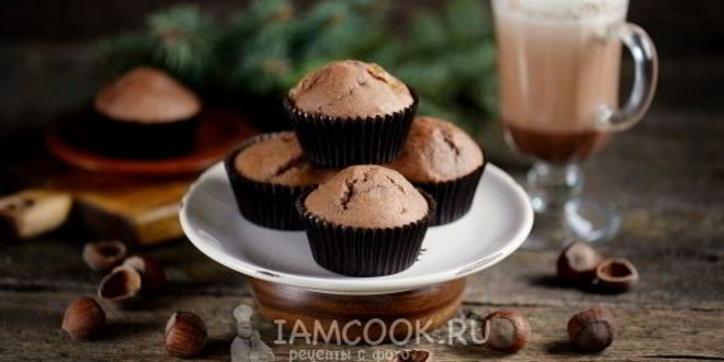 Рецепт кексы с изюмом и шоколадом