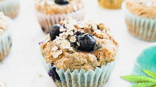 Рецепт Кексы с конопляным зерном