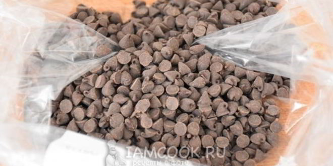 Рецепт кексы с шоколадной крошкой