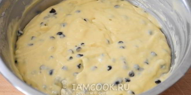 Рецепт кексы с шоколадной крошкой