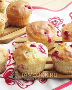 Кексы с ягодами