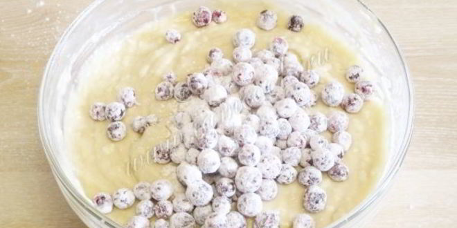 Рецепт кексы с ягодами