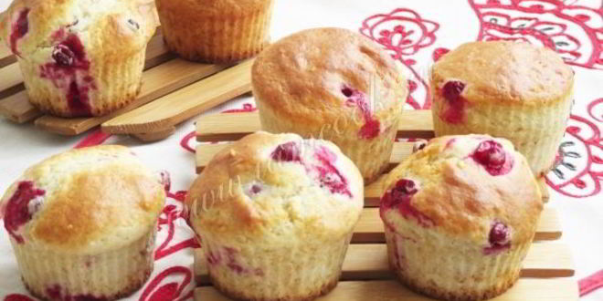 Рецепт кексы с ягодами