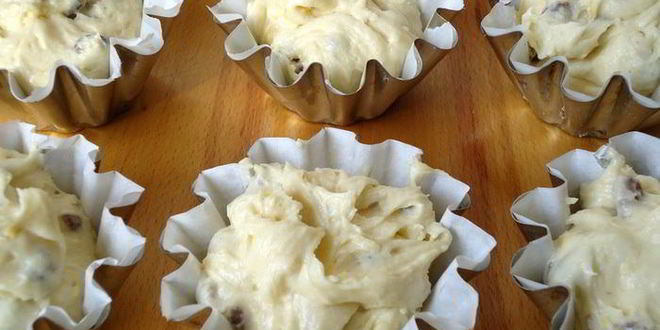 Рецепт кексы весенние