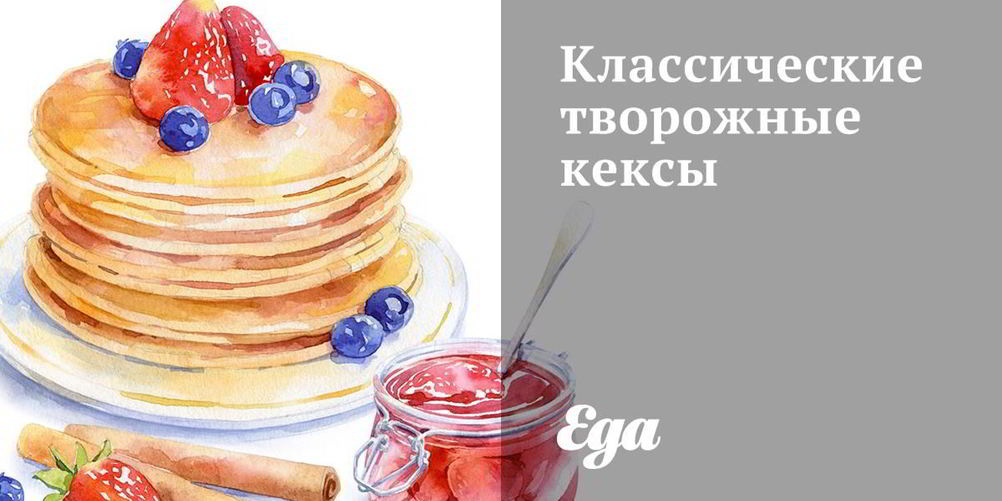 Рецепт творожные кексы в микроволновке