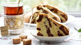 Рецепт Леопардовый кекс