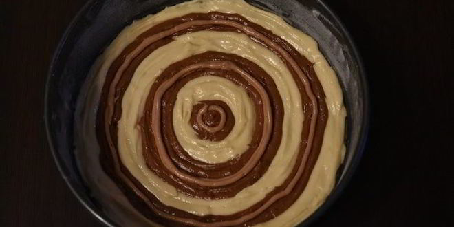 Рецепт леопардовый кекс